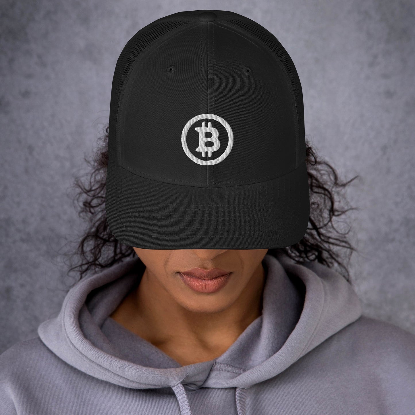 Bitcoin Embroidery - Trucker Cap