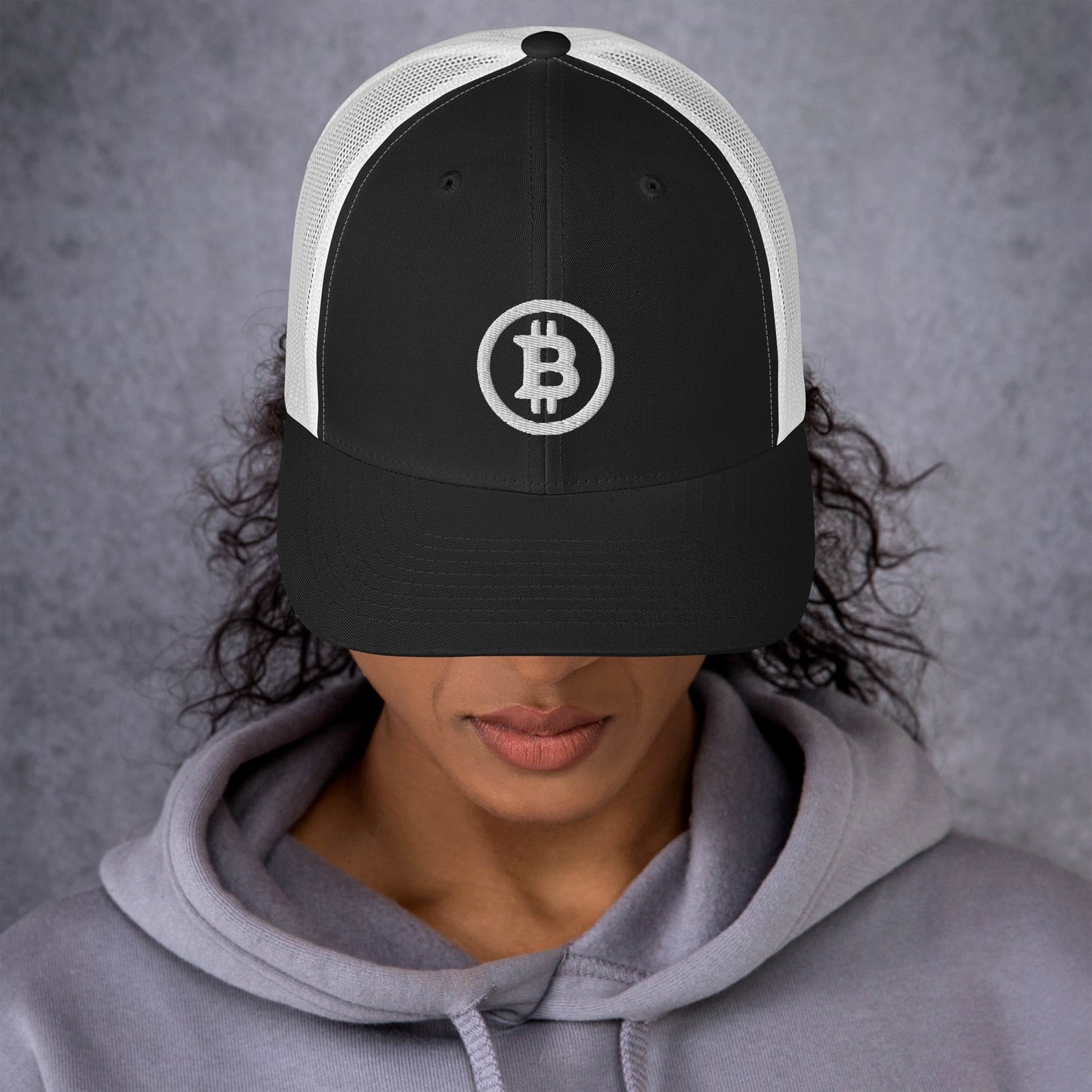 Bitcoin Embroidery - Trucker Cap