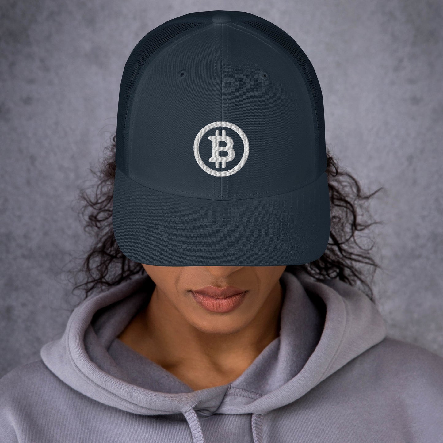 Bitcoin Embroidery - Trucker Cap