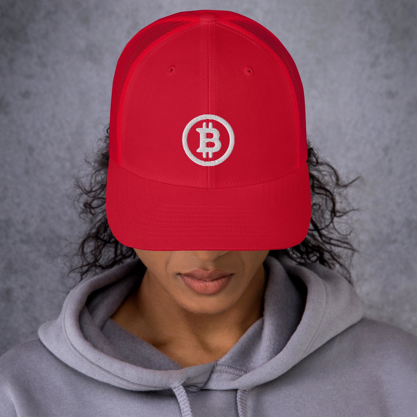 Bitcoin Embroidery - Trucker Cap