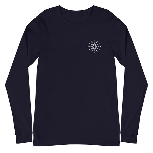 Cardano Embroidery - Unisex Long Sleeve Tee